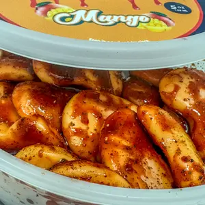 DABJUICE Mango Flavor Chamoy Gummies – Perfect for Snack Topping & Cocktails