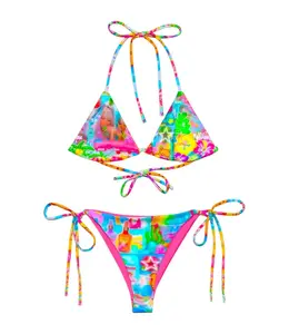 Y2K Inspired McBling Gyaru Grunge Rave Bikini