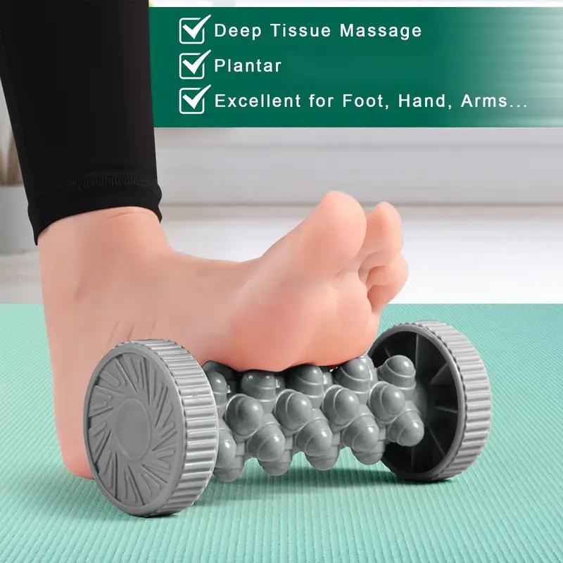 Plantar Fasciitis Relief Foot Massager Roller, Silicone Deep Tissue Massage Tool for Arch Pain, Heel Spurs & Foot Pain, Portable Trigger Point Therapy Reflexology Roller for Muscle Relaxation, Home & Travel Use Plantar Fasciitis Relief Foot Massager Roller, Silicone Deep Tissue Massage Tool for Arch Pain, Heel Spurs & Foot Pain, Portable Trigger Point Therapy Reflexology Roller for Muscle Relaxation, Home & Travel Use