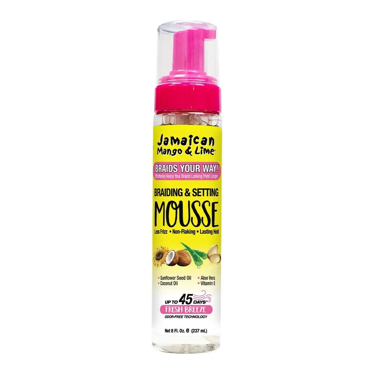 Braid & Setting Mousse, 8 oz.