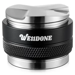 58mm Espresso Tamper and Distributor Dual-Head for 58mm Portafilter - Adjustable Depth, 2 in1 Ideal for Professional Espresso Tamp,58mm Coffee Tamper