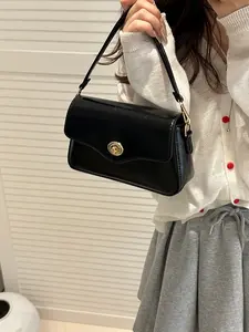 Chic Vintage Women's Shoulder Bag, Fashionable Bucket Bag, High-End Unique Design, Versatile Retro Fashion for Everyday Use, Must-Have Stylish Accessory, Fashionable Unique Bags