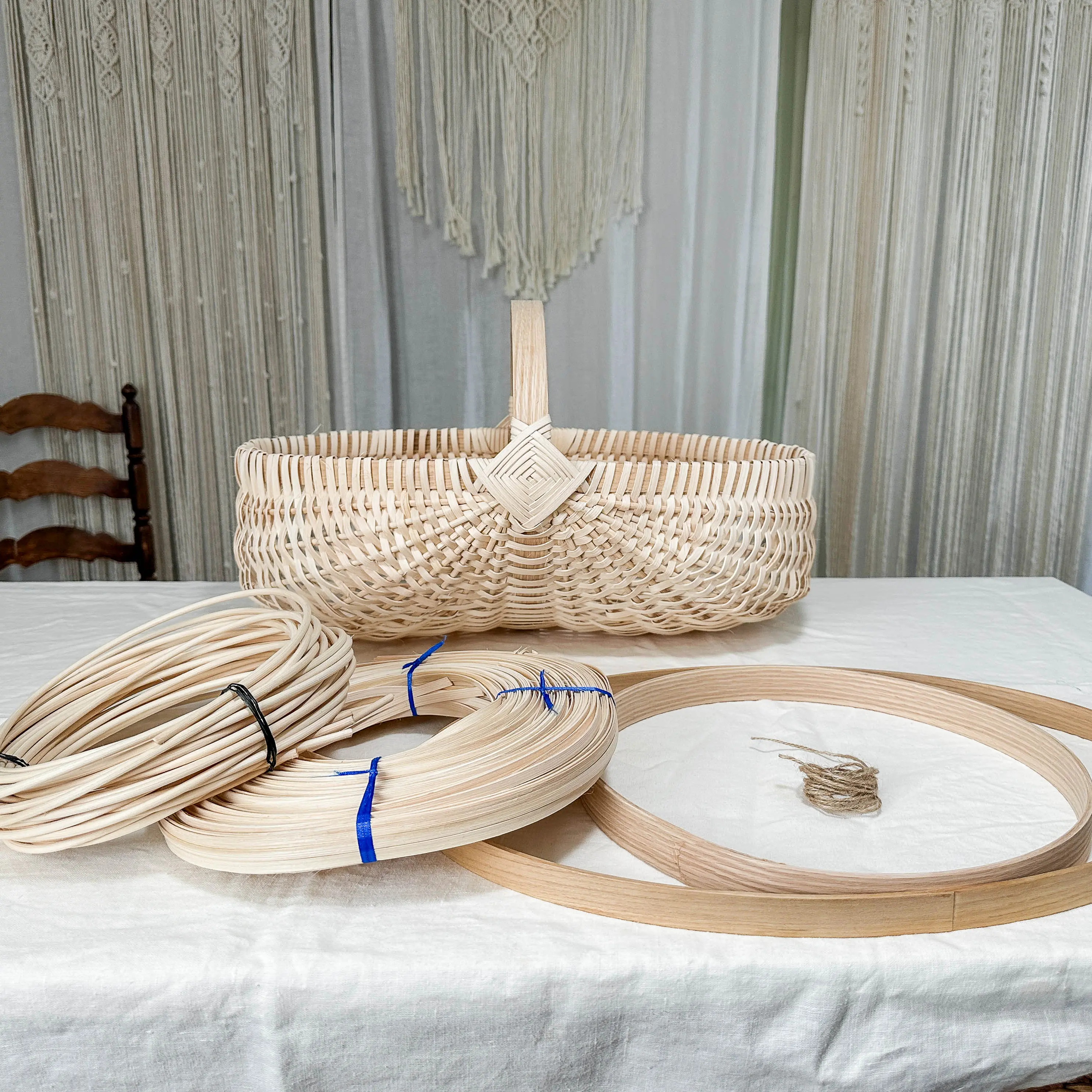 Large Melon Basket Weaving Kit