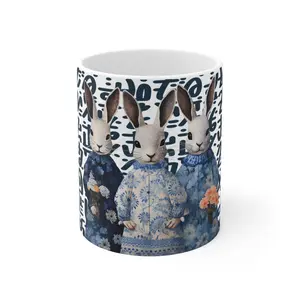 Intuitive Symbols Mug - Abundance (Rabbits)