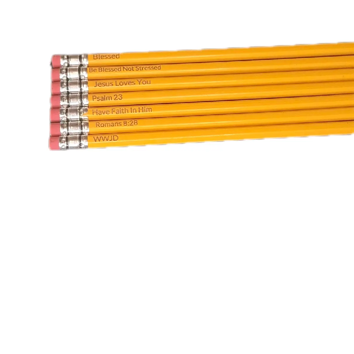 Personalized Engraved Pencils for Office Stationery Supplies