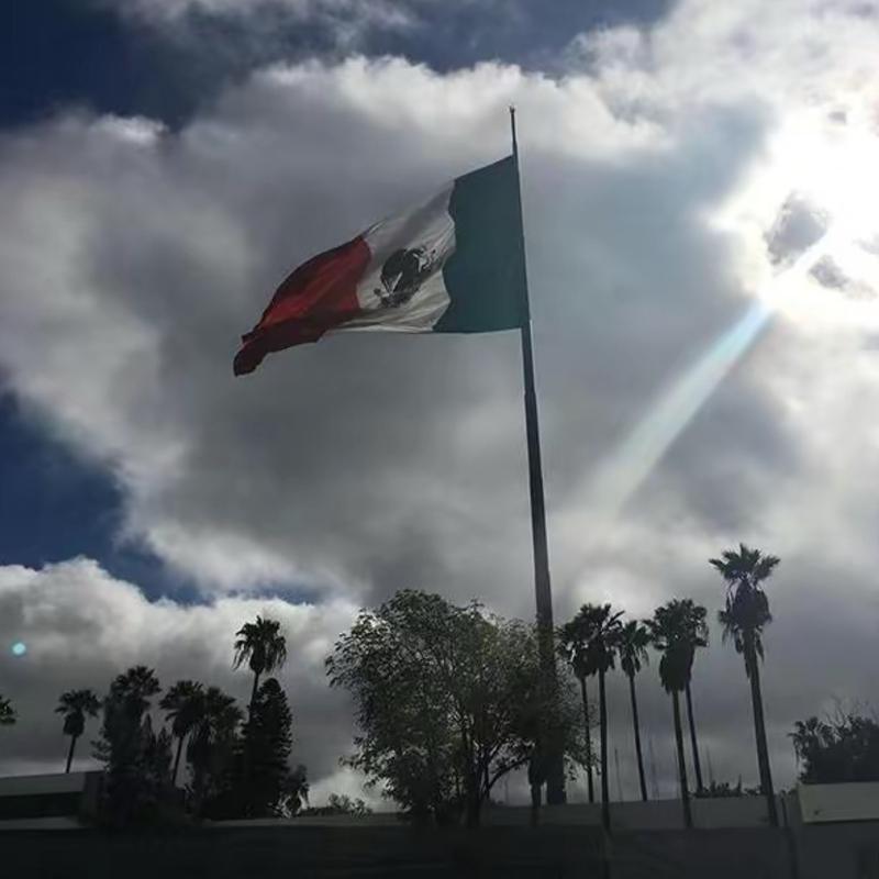 Mexico Flag 3x5 Foot- Mexican National Flags Indoor/Outdoor  with Vivid Color Brass Grommets Decorations
