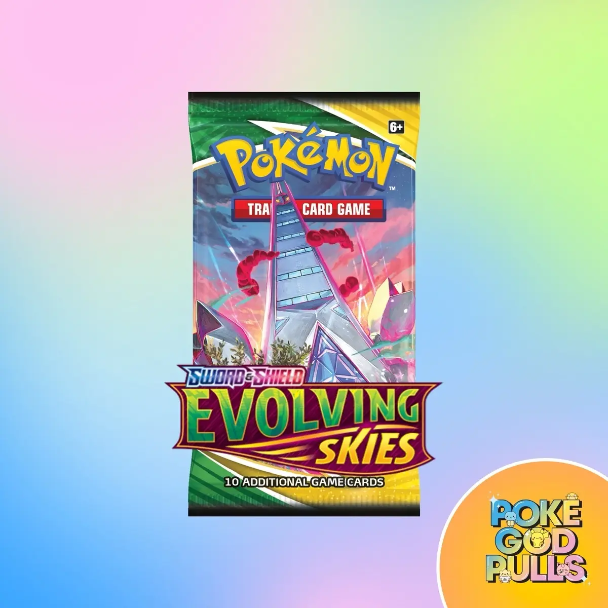 pokemon sword & shield evolving skies booster pack 3 Packs Hanger Box| Hill City Collectibles Please note that this listing is for a single booster pack Pokmon TCG Sword & Shield