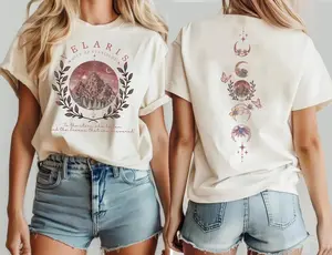 Comfort Colors Velaris Tshirt, ACOTAR Tees, acotar Merch, Night Court Shirt, City Of Starlight, A Court of Thorns and Roses, sarah j maas