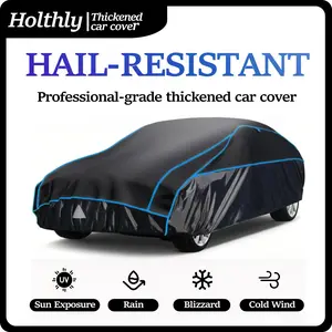 Hail Protector Car Cover, Outdoor Anti Hail Car Covers Thick Multi-Layered EVA, Hail Proof Car Cover Waterproof All Weather, Hail Protection Padded Fit Sedan/Coupe/SUV/Jeep fathersdaygift Thickened Insulation