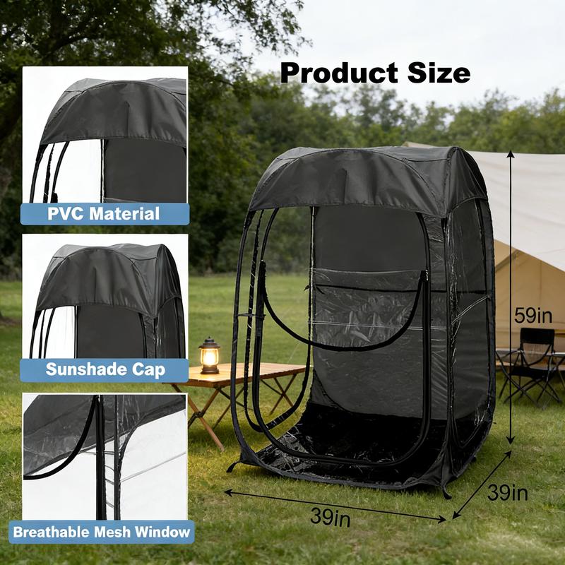Instant Pop Up Sports Tent – 60 Second Setup Portable Shelter!  All-Weather Wind & Rain Protection for Camping, Fishing, Beach, Tailgating & Outdoor Events ️ Compact & Lightweight – Perfect Sports Gear & Emergency Shelter! ️