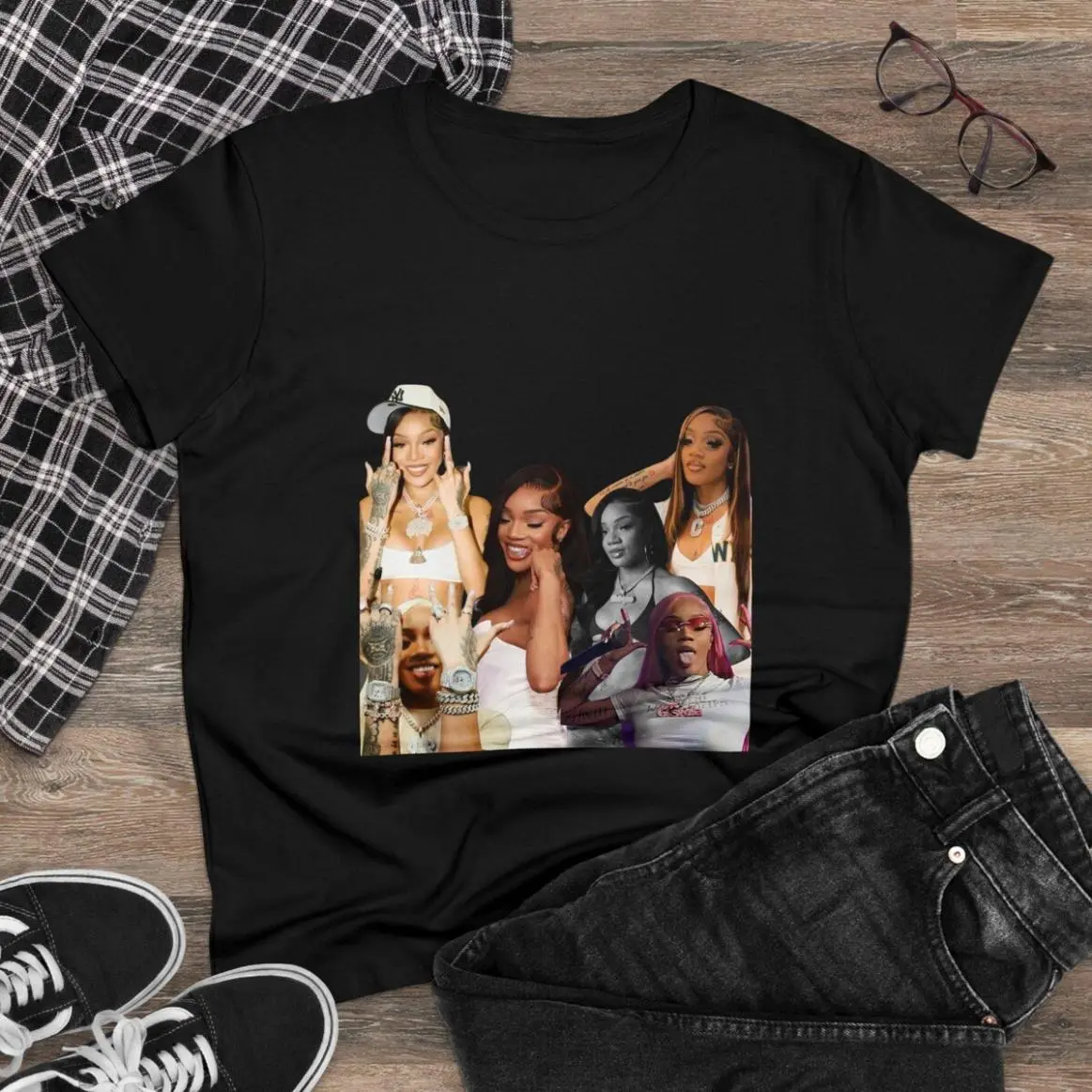 Glorilla Ree Vintage Glorilla Rap Tee, Easy to Wear, Just Throw It On, Gift For Him, Gift For Her