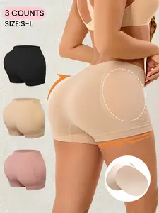 Seamless Curvy Enhancer Shorts For Women, Butt & Hip Enhancer Shorts,Women’s Shapewear Underwear,Minimalist Style, No Rolling & No Lines, All-Day Comfort / Summer Outfits,Instant Hip Boost, Perfect For Dresses & Jeans
