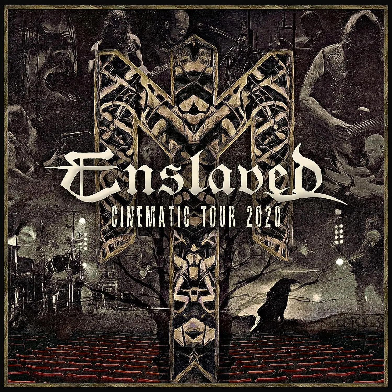 Enslaved - Cinematic Tour 2020 English Band Album (Norse Music), Music CD with Digipack Packaging, Includes DVD (NTSC Format), By Norse Music