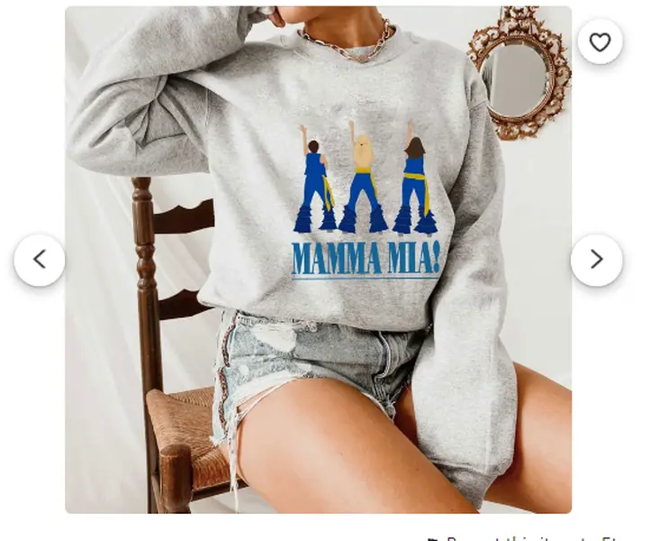 "Relive the Magic: 'Here We Go Again' Donna and the Dynamos Dancing Queen Shirt - A Must-Have ABBA Concert Tee, Perfect Gift for Fans"