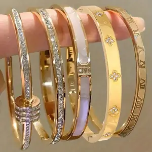 Stainless Steel Bracelet Set for Women