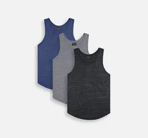 Tri-Blend Scallop Tank Top 3-Pack Bundle | Shadow