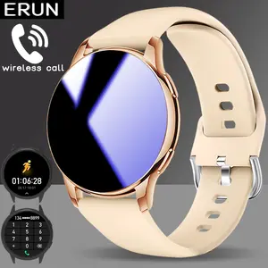 Round-screen smartwatch with a 1.5-inch touch display; sports fitness watch featuring sport modes, camera control, music control, phone finder, alarm reminders, Do Not Disturb mode, and more; compatible with iPhone or Android. sedentary,summervibes