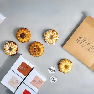 MO'S BUNDT CAKES: Mixed Box Delicious Four-flavored Heavenly and Buttery Cake Moist and Golden-Colored, Featuring Cinnamon, Nutella, Guava, and Dulce De Leche Flavors in Every Bite - Perfect for Breakfast, Brunch, or Dessert