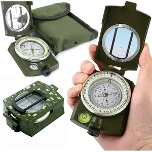 1 Set Multifunctional High Precision Compass, Outdoor, Simple & Practical, High-precision Survival Compass With Luminous Function-Suitable For Camping And Hiking-Essential Tool For Night Adventures, Compass, Compass Navigation, Compass Drawing Tool