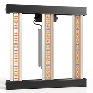 Barrina GrowForce BG02 LED Grow Light, 200W Full Spectrum with Dual Blue & FIR Light, High PPFD Dimmable, for Indoor Plants 3x3/4x4