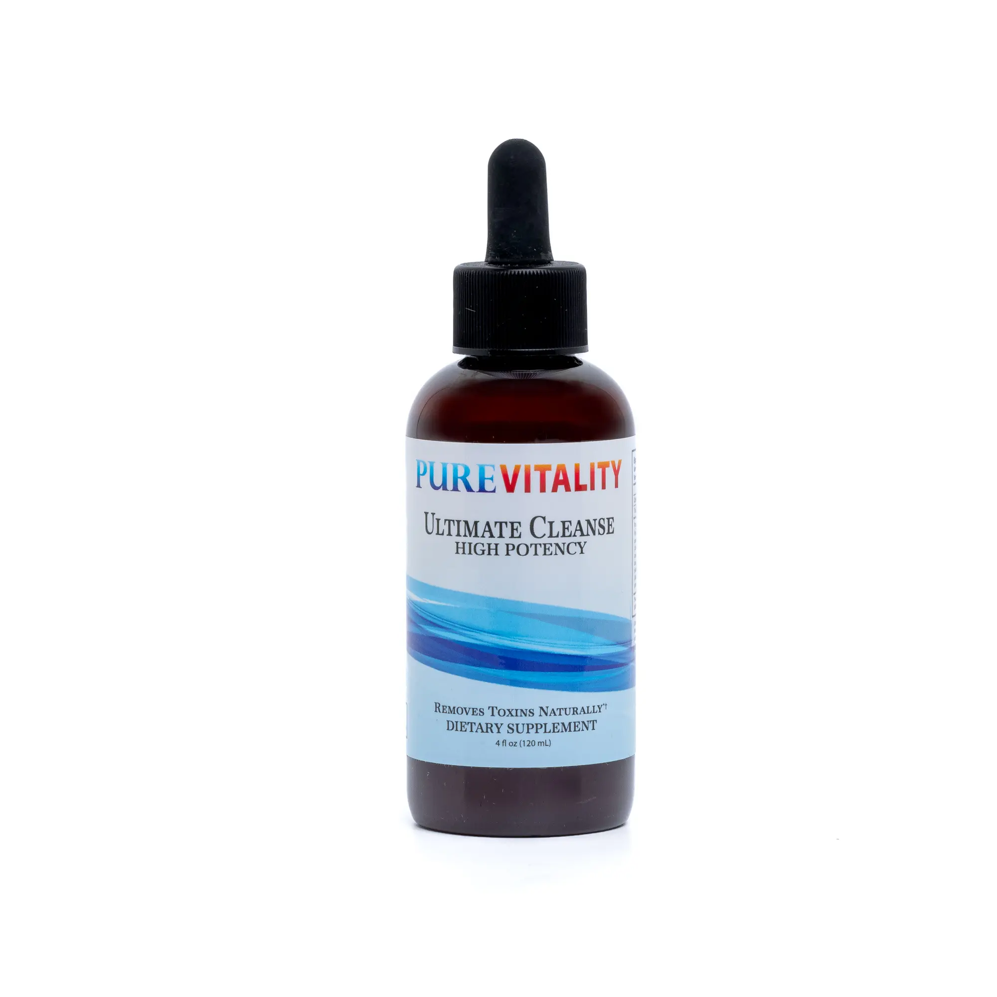 Pure Vitality Ultimate Cleanse | Eliminate Cravings, Reduce Joint Pain & Inflammation, Gain More Energy, Support Body’s Natural Toxin Elimination Process, Milk Thistle Seed Extract, Dandelion Root, Made in the US | 60 Servings