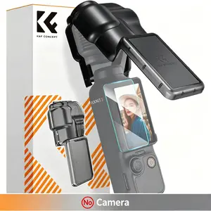 【DealsForYouDays】K&F Concept Protective Cover Case for DJI Osmo Pocket 3 Camera Stabilizer, Device Protection Accessories Including Gimbal Screen Protector, Lens Guard, Plastic Storage Case for Vlogging Equipment