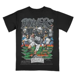 Brock Bowers Vintage Shirt – Raiders Rookie TE Tshirt – Retro Breakout Star Graphic for Football Fans