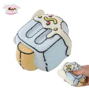[WenQing Taba Squishy] 2D Ice Cream - Handmade taba squishy/fidget toy, all silicone reborn squishy, ​​squishy toy, 168g taba squishy, ​​perfect gift for boys and girls