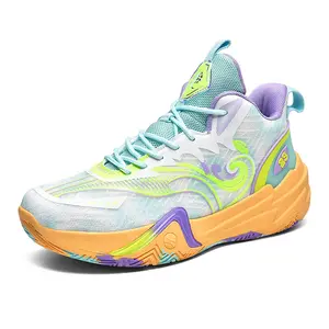 Training Competition Basketball Shoes Boys Mesh Sports Shoes Girls Running Shoes