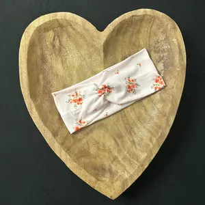 Pink ditzy floral headband