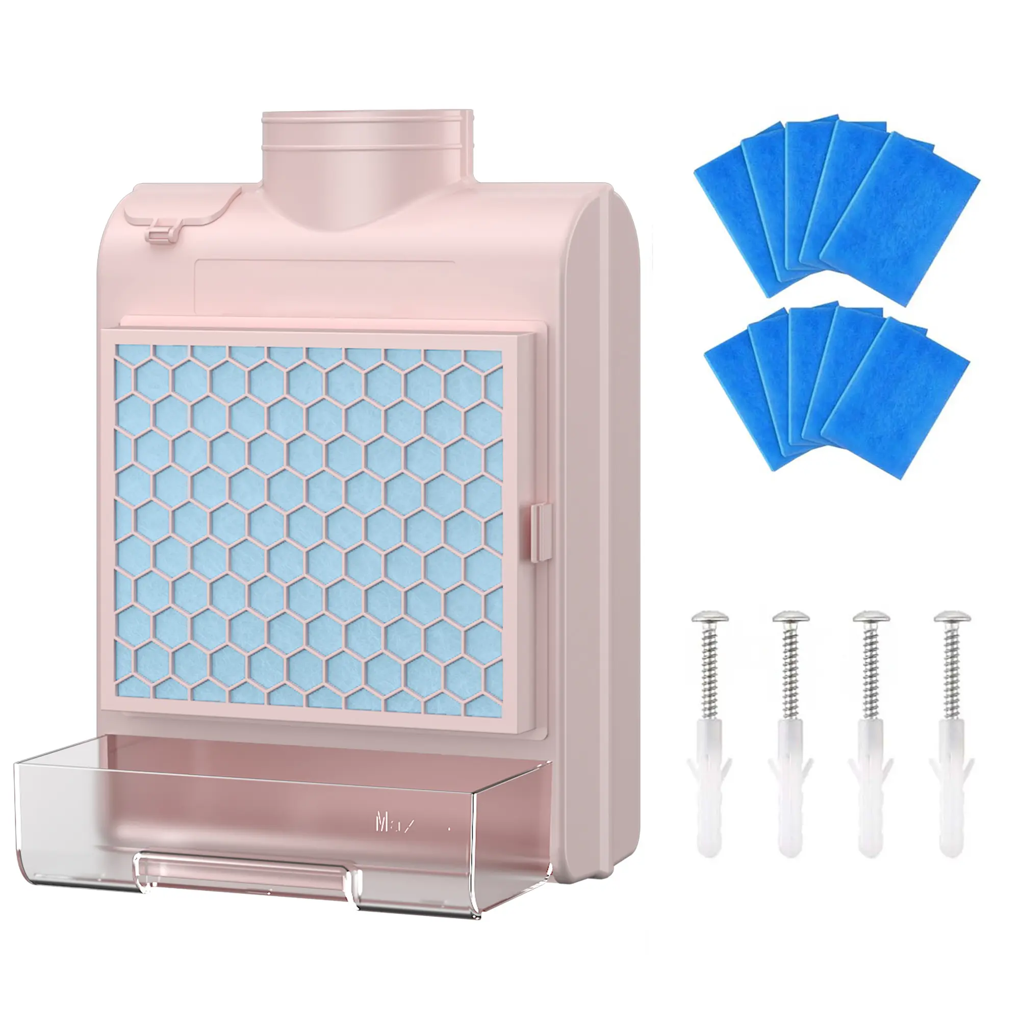Dryer Vent Kit,Pink,filter 10 pieces