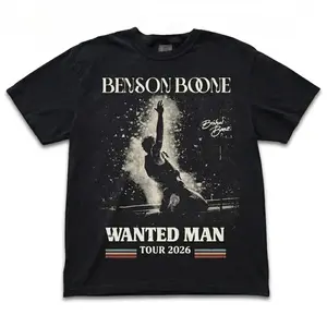 Wanted Man Tour 2026 Graphic Tee – Retro Concert Shirt