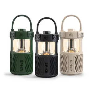 MEE audio lightSPKR Bluetooth Wireless Speaker with Camping Lantern