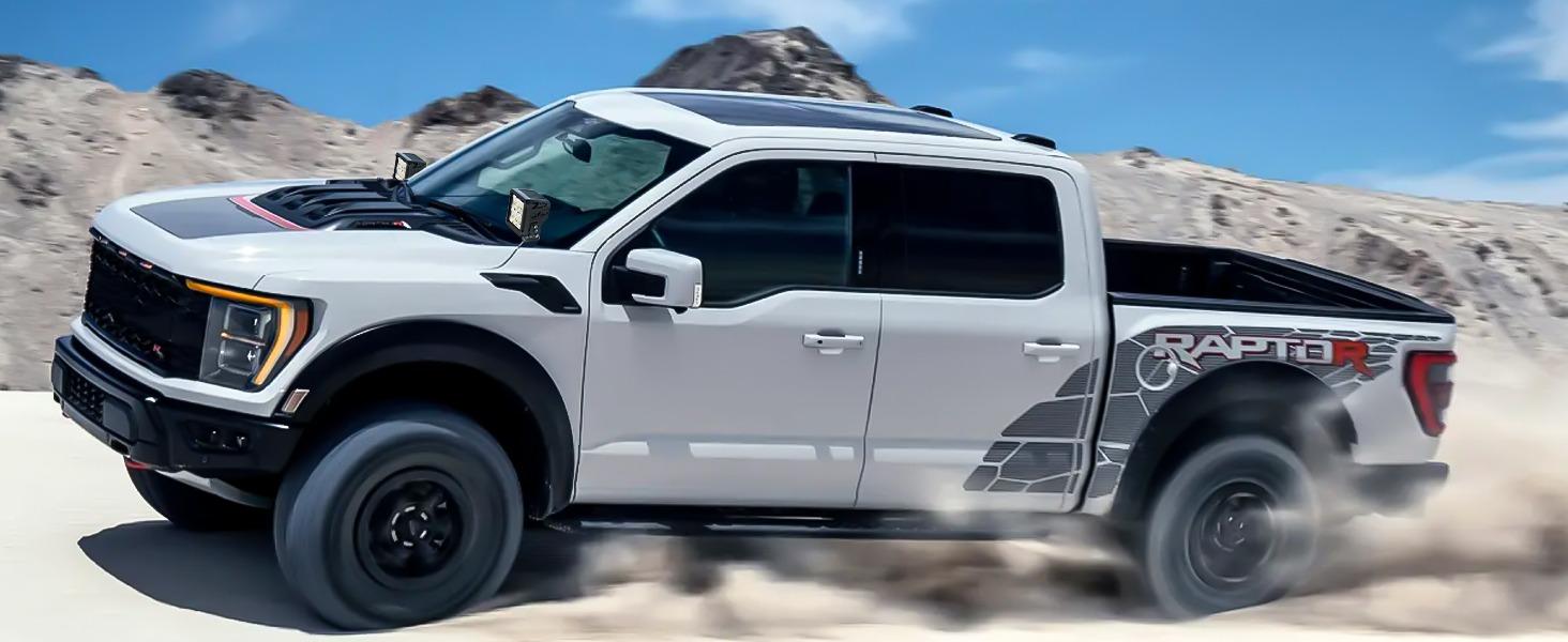 Nilight Ditch Light Bracket Hood Mount Brackets for Front A-Pillar Auxiliary Offroad LED Pod Lights Work Lighting on F150 Raptor 2017-2023 F-150 2015-2023