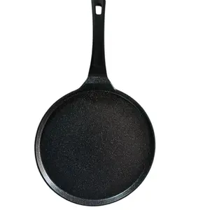 Comal Redondo Marmol Antiaderente 32cm Heavy Duty Non-Stick Cooking Pan for Even Heat Distribution