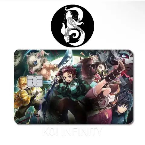 Demon Slayer Credit Card Decal