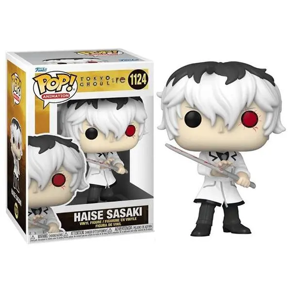 Funko Pop! Haise Sasaki Tokyo Ghoul :re 1124 Vinyl Figure in PopShield Protector