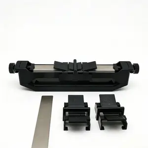 Handheld Precision Grinding Tool, Angled Guide Design, Includes 2 Diamond Stones & 3 Oriented Sharpeners, Ideal for Efficient Edge Care