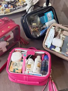 DIH Concepts Clear Convertible Makeup/Toiletry Bag