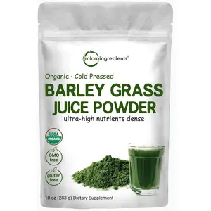 Micro Ingredients Organic Barley Grass Juice Powder, 10 Ounce