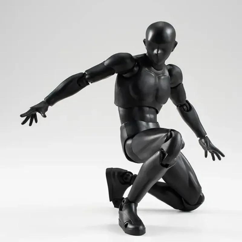 Sketch Draw Figurines Male Female Movable Body Kun Body Chan Joint Pain Anime Figure Shf Action Figure Toy Model Draw Mannequin