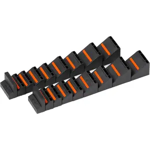 Wrench Organizer - Wrench Holders for Tool Drawer - Modular Toolbox Organizer System - 1 Pack, 16 Holders