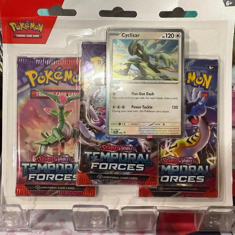 Pokemon TCG: Temporal Forces 3 Booster Pack Blister (Cyclizar)