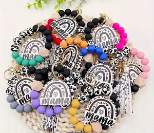 MAMA/COW WRISTLET KEYCHAIN