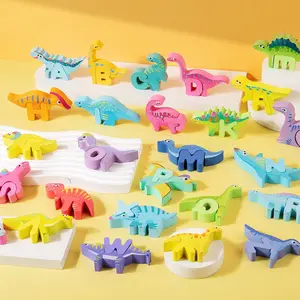Montessori Alphabet Learning Toy, Animal Pattern Peg Puzzle Set, Shape Sorting Game and Matching Activity, Ideal Preschool Education Gift