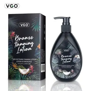 VGO Browning Lotion, Tanning Lotion for Tanning Beds, Cruelty Free, Gluten Free, Mineral Oil Free, Moisturizing Formula for All Skin Types,300ml