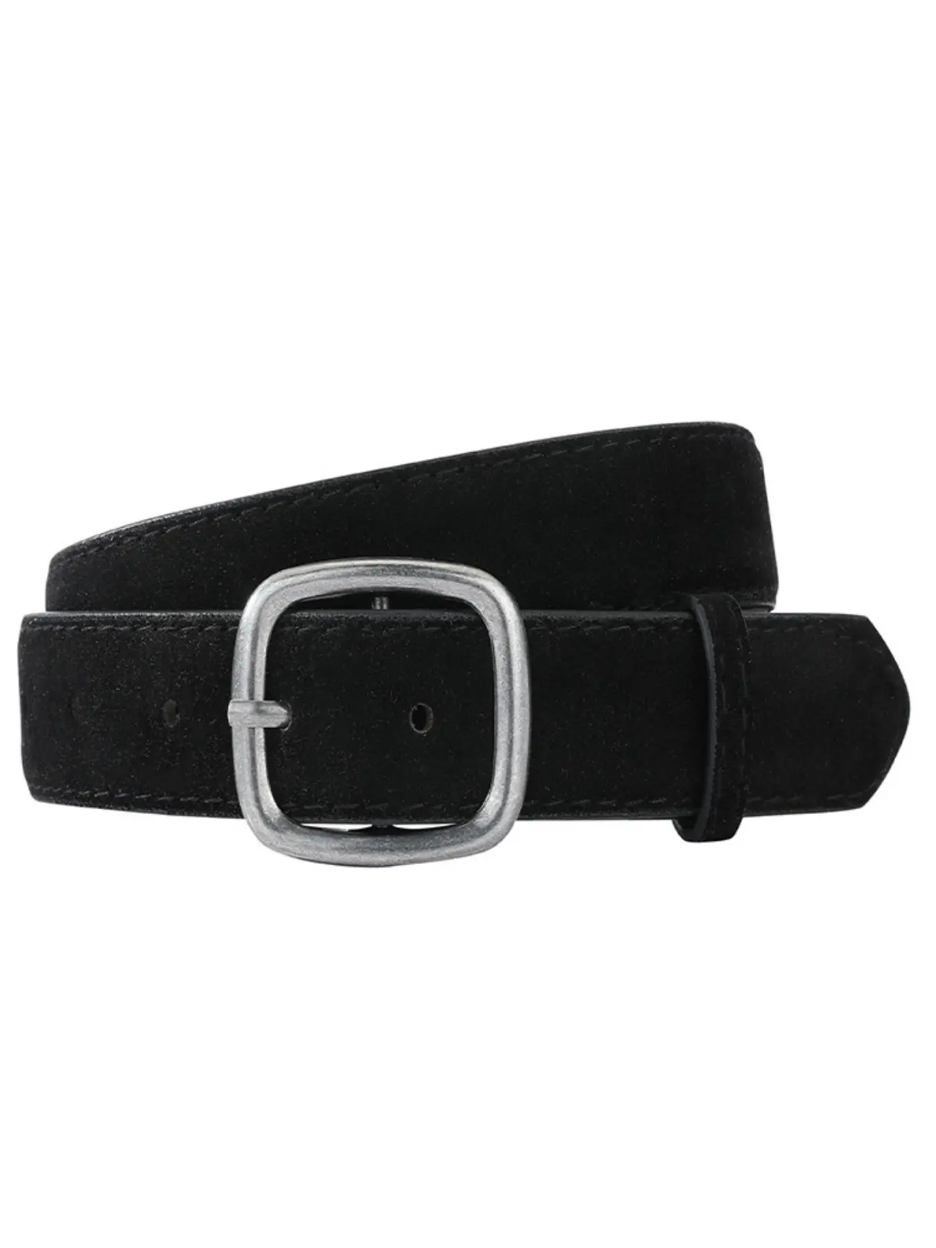 Women's Belt, Meleard Waistband, Suede Velour Belt, Vintage All-Season Versatile Distressed Needle Buckle High-Quality Belt, Casual Dress Belt, Versatile Fashion Belt, Pu Belt, Belts for Dresses
