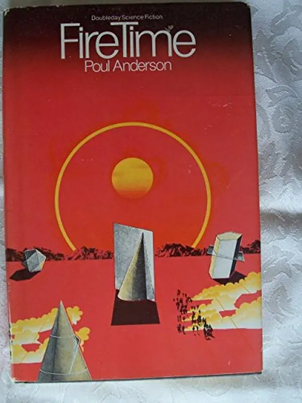 USED Book - Firetime by Poul Anderson (Hardcover) - english