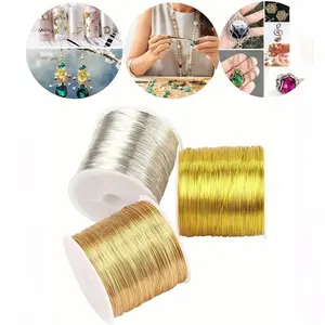 High-Quality Stainless Steel Jewelry Wire, & Silver Color Metal Line, Durable Non-Fading, Rust Resistant, Ideal for DIY Bracelets Necklaces, Beading Making