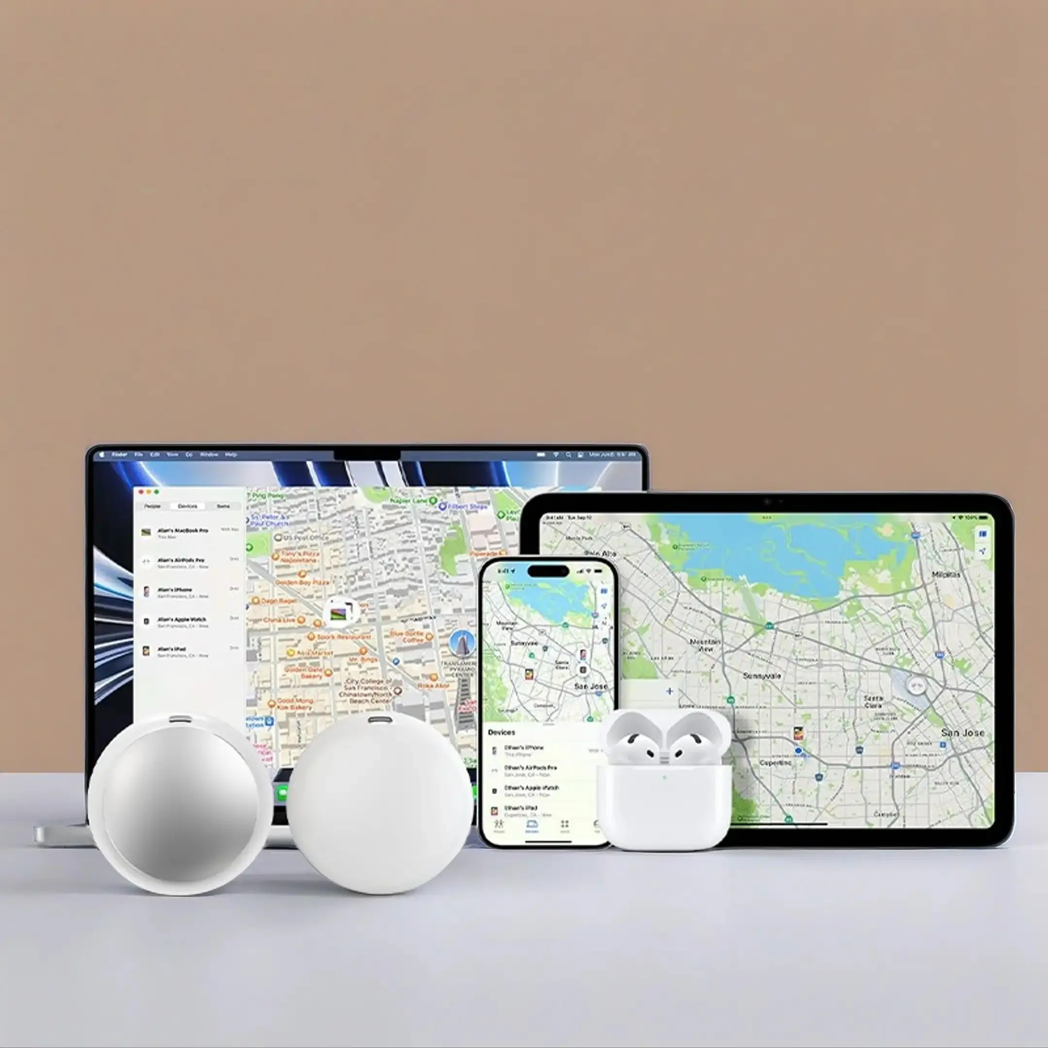 Tracker Works with Apple Find My (iOS only), Outdoor Item Locator and ...